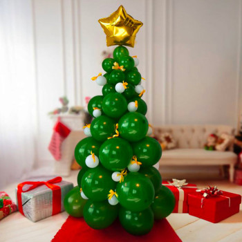 MIKAMAX Diy Balloon Christmas Tree - 2