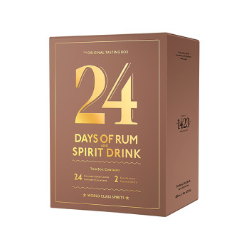 24 Days of Rum Mocha Edition 2025 24 x 20 ml 41% + 2 skleničky