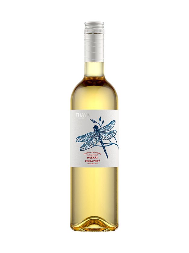 THAYA Muškát moravský 2023 0,75l 11,5%