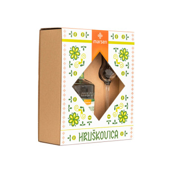Marsen HRUŠKOVICE Traditional 0,5l 42% + sklenička