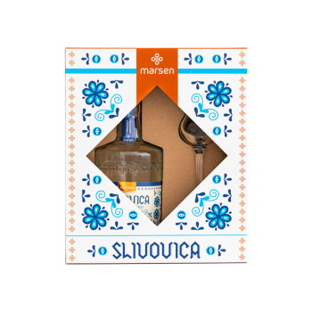 Marsen SLIVOVICE Traditional 0,5l 42% + sklenička - 2