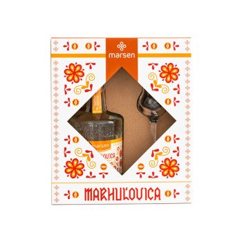 Marsen MERUŇKOVICE Traditional 42% 0,5 l + sklenička