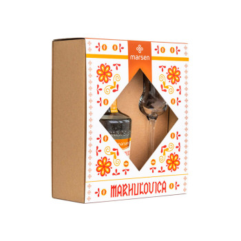 Marsen MERUŇKOVICE Traditional 0,5l 42% + sklenička - 2