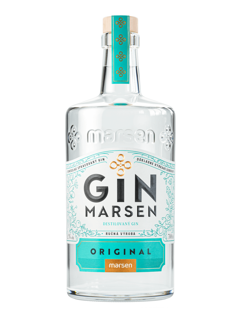 Marsen Gin Original 42% 0,7 l + sklenička