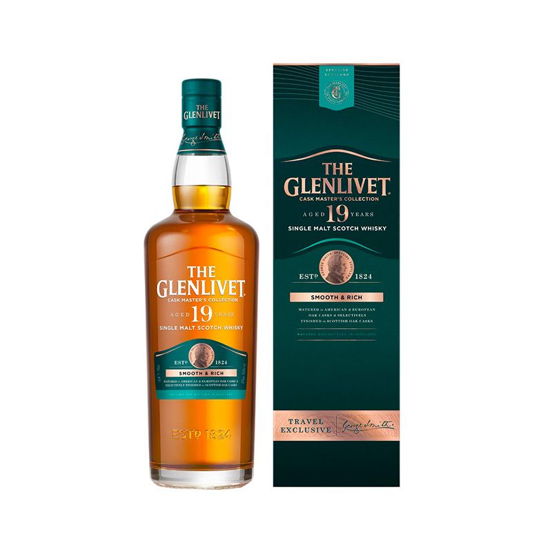 The Glenlivet 19Y Single Malt Scotch Whisky 48% 0,7 l dárkové balení