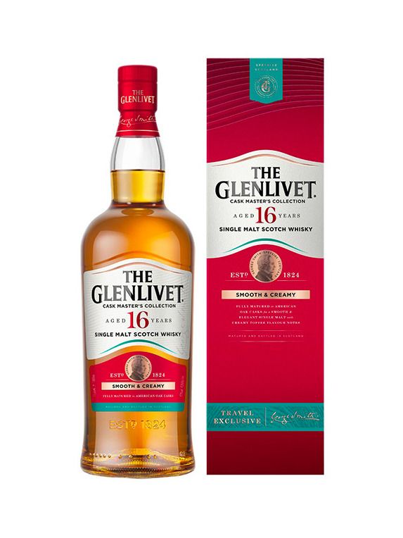 The Glenlivet 16Y Single Malt Scotch Whisky 43% 1 l dárkové balení