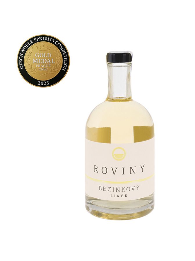ROVINY Bezinkový likér 20% 0,5 l