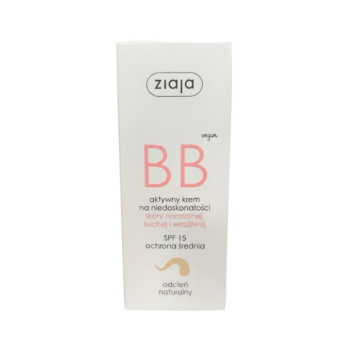 Ziaja BB Cream Normal Dry&Sensitive Skin BB cream for normal and dry skin SPF15 50ml Natural