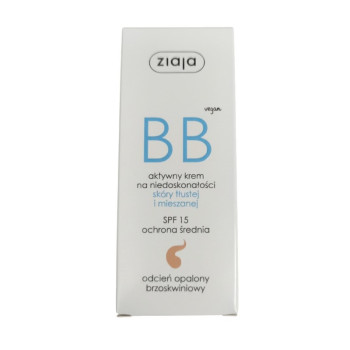 Ziaja BB Cream Oily&Combination Skin BB cream for oily and combination skin SPF15 50ml Dark