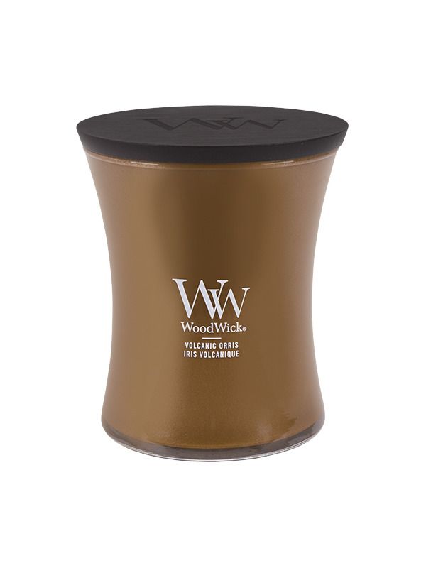 WoodWick Precious Metals Volcanic Orris glass medium