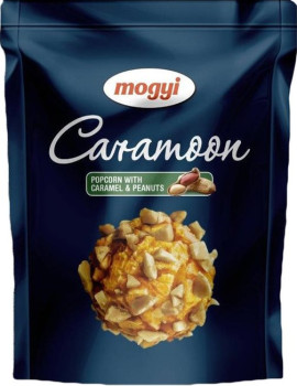 Caramoon popcorn karamelový s arašídy 70g