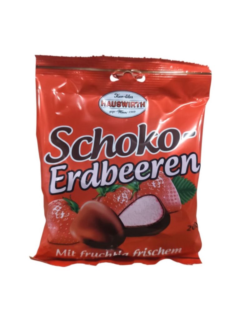 HAUSWIRTH Čokoládové jahody 200 g