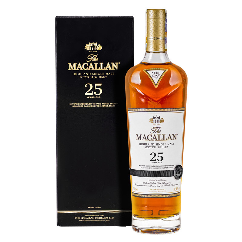 Macallan Sherry Oak 25y 43% 0,7 l (holá láhev)