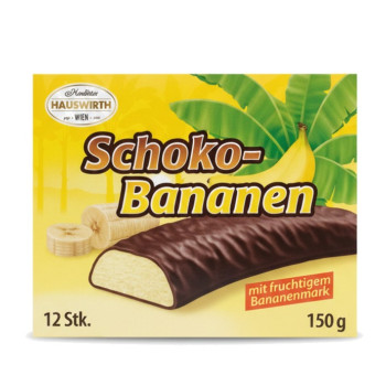 HAUSWIRTH Čokoládové banány 150 g