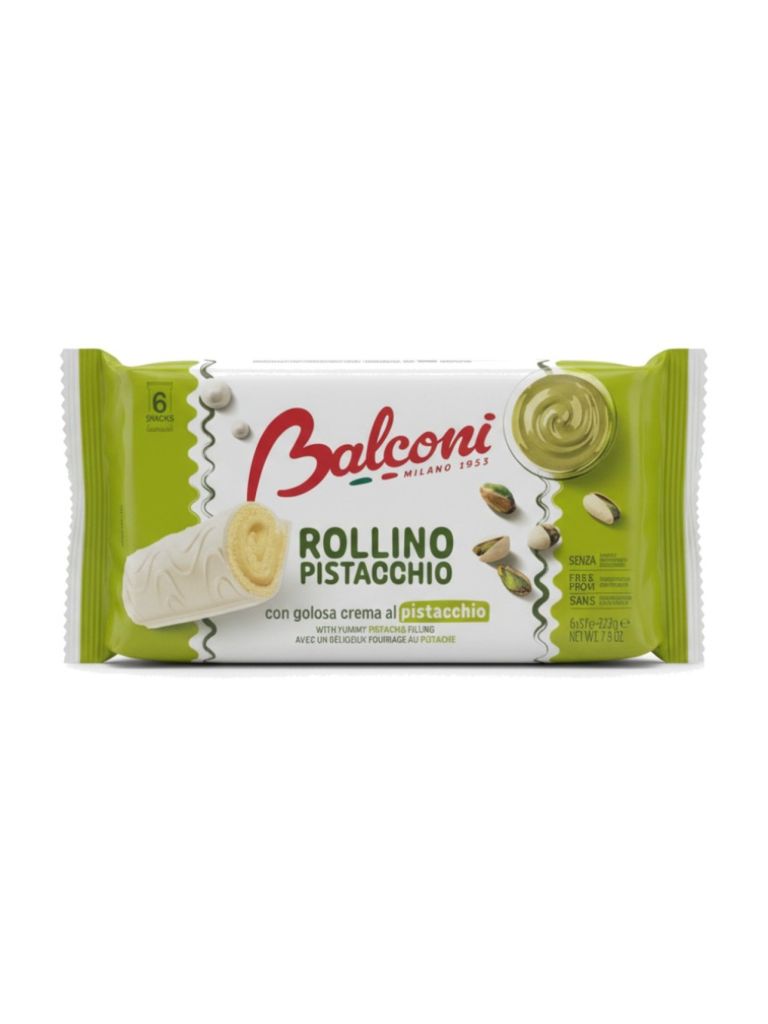 Balconi Rollino s pistáciovým krémem 222 g