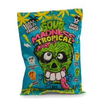 Bonbony Sour Madness Tropical 60 g