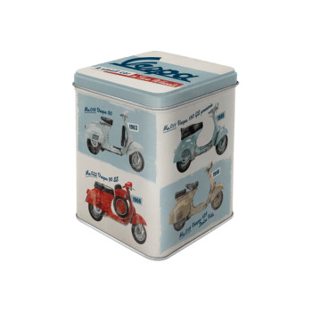 Dóza na čaj - Vespa (Model Chart)