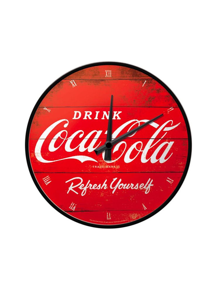 Nástěnné hodiny - Coca-Cola (Červené Logo)