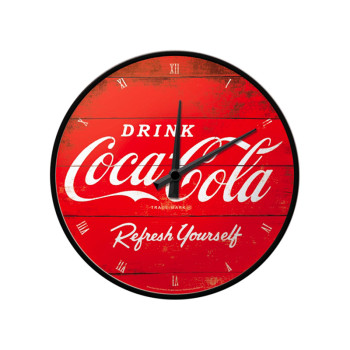 Nástěnné hodiny - Coca-Cola (Červené Logo)