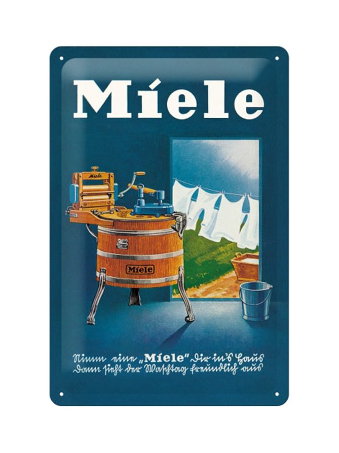 Plechová cedule - Miele