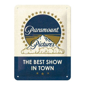 Plechová cedule: Paramount (Classic Logo) - 20x15 cm