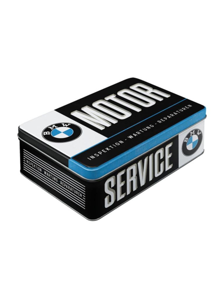 Plechová dóza - BMW Motor Service