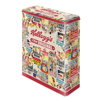 Plechová dóza XL Kellogg's The Original Collage