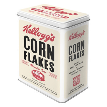 Plechová dóza L - Kellogg's Corn Flakes