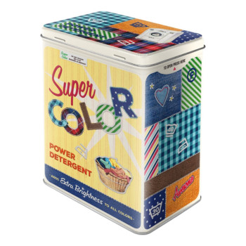 Plechová dóza L - Super Color