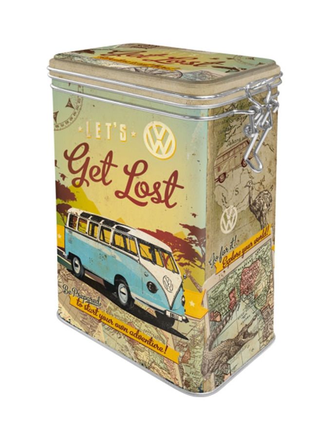 Plechová dóza s klipem - VW Bulli (Let's Get Lost)