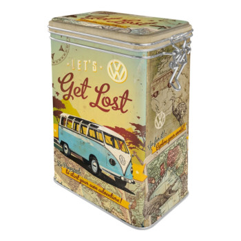 Plechová dóza s klipem - VW Bulli (Let's Get Lost)