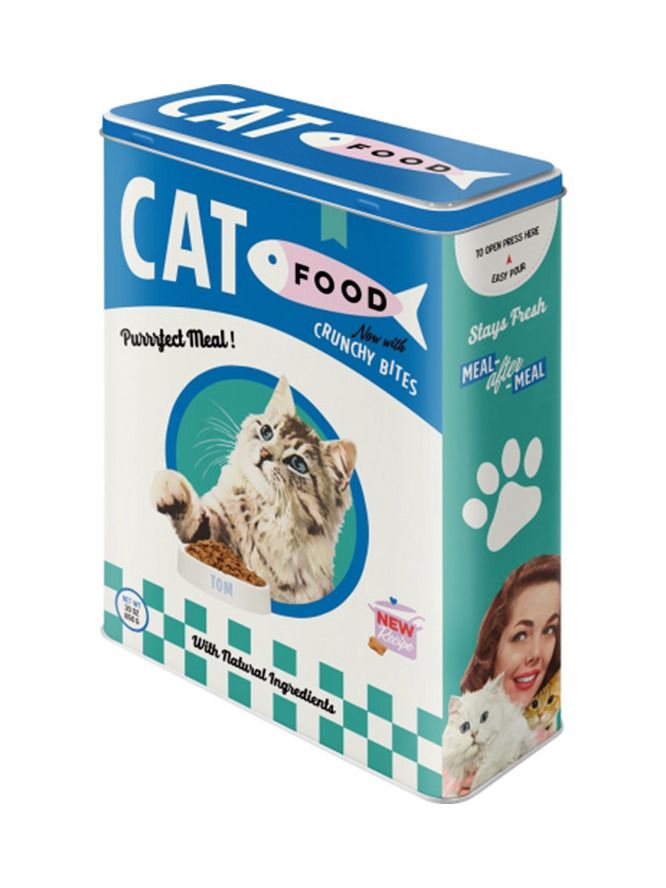 Plechová dóza XL - Cat Food (2)