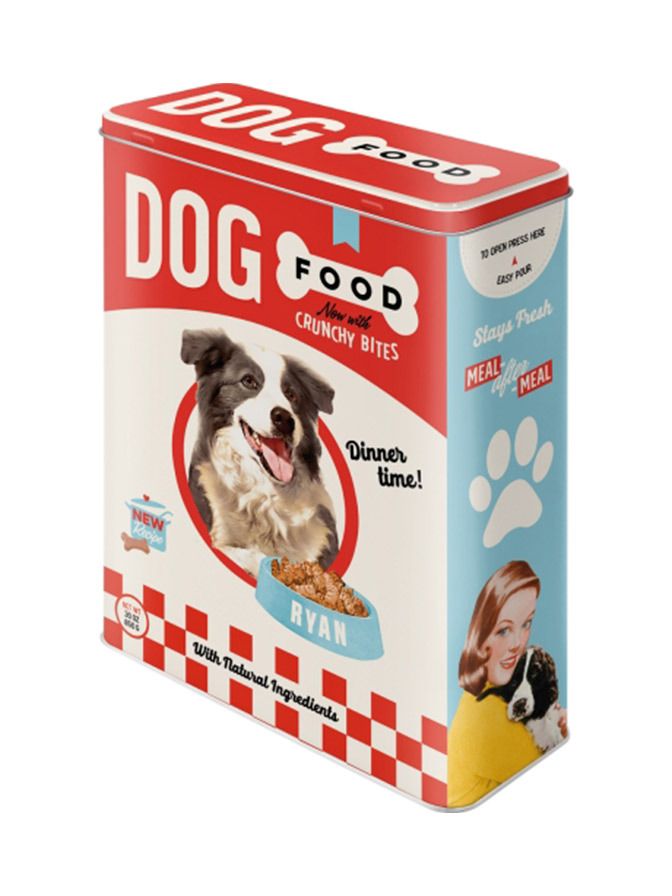 Plechová dóza XL - Dog Food (2)