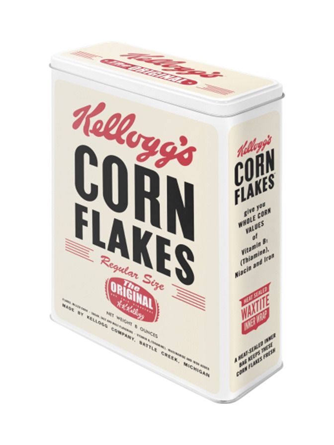 Plechová dóza XL - Kellogg's Corn Flakes