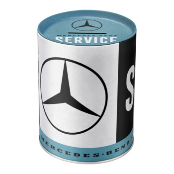 Plechová kasička - Mercedes-Benz Service