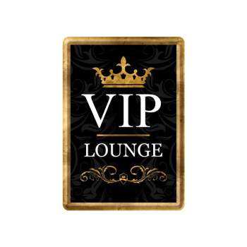 Plechová pohlednice - VIP Lounge