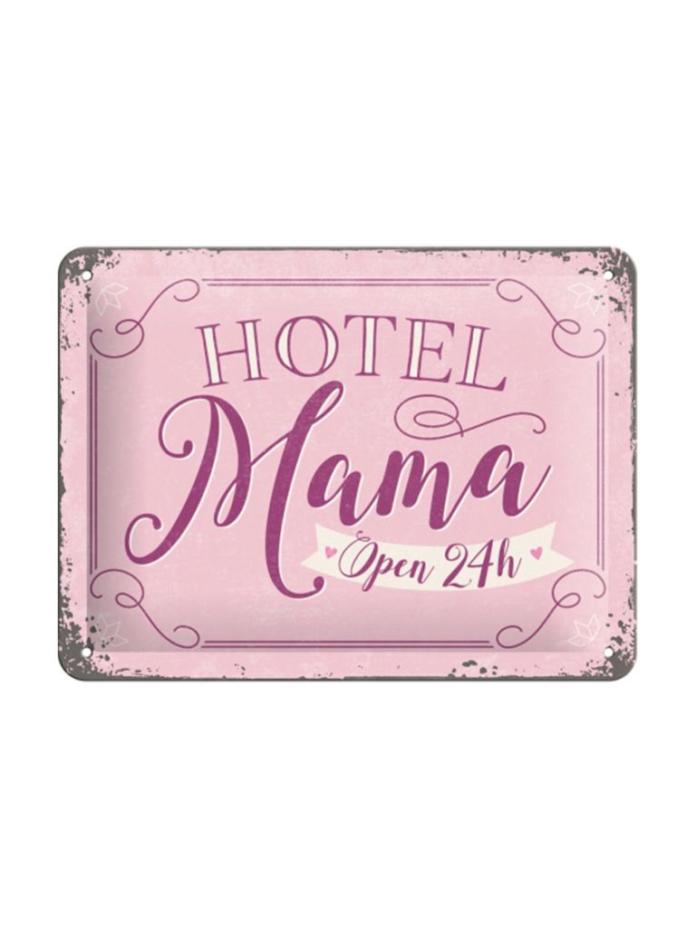 Plechová cedule - Hotel Mama