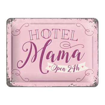 Plechová cedule - Hotel Mama