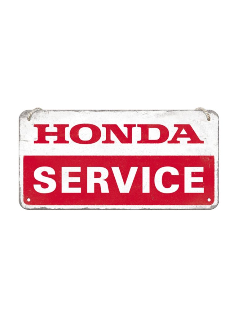 Závěsná cedule: Honda Service - 20x10 cm