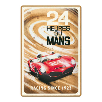 Plechová cedule: 24h Le Mans - Red Car 1963) - 20x30 cm