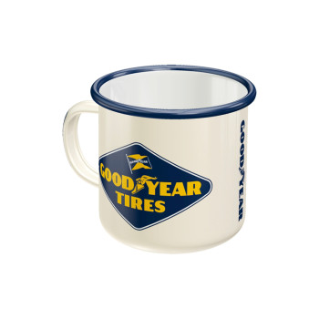 Plechový hrnek - Good Year Tires