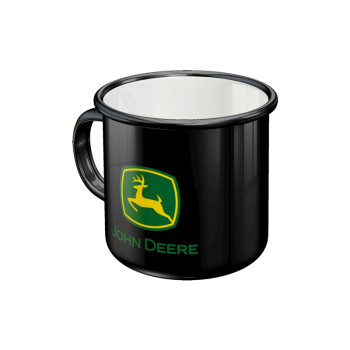 Plechový hrnek - John Deere  (Logo)