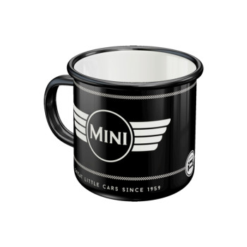 Plechový hrnek - Mini (Black)