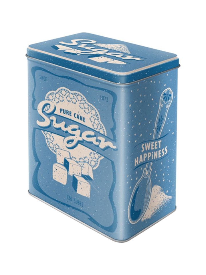 Plechová dóza L Sugar