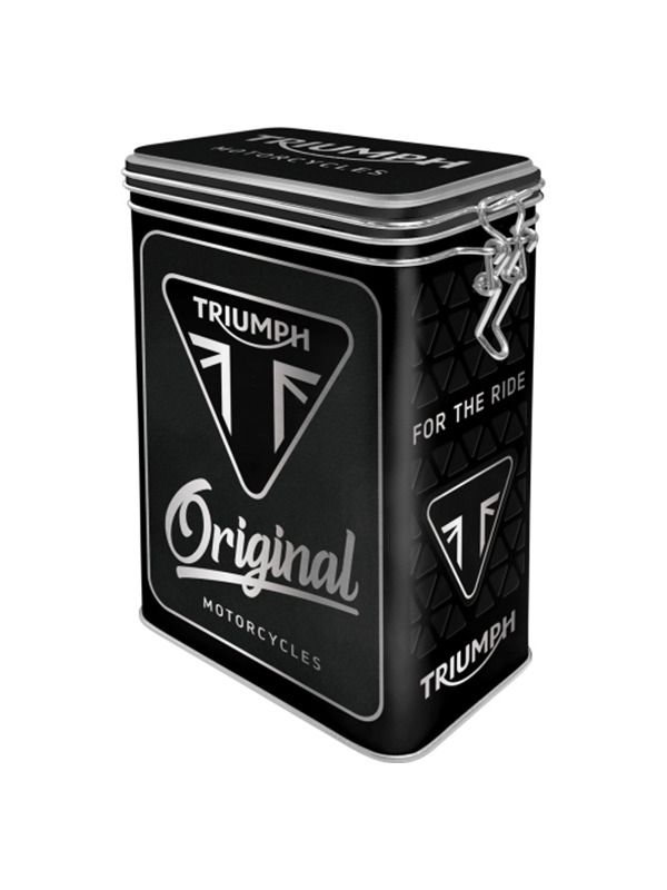 Plechová dóza s klipem Triumph Original