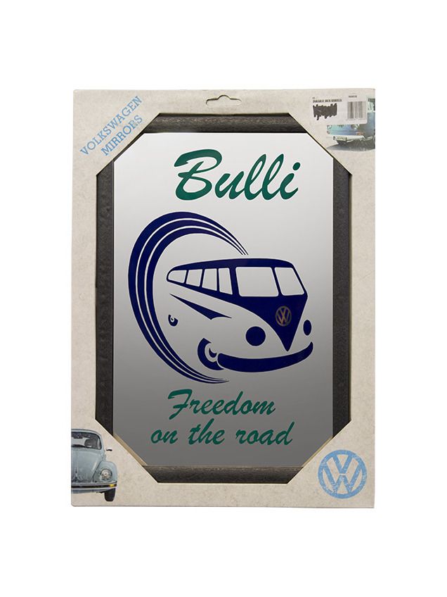 Zrcadlový obraz VW Bulli Freedom on the road