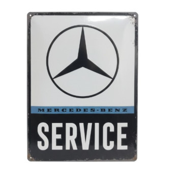 Blechschild 30x40 cm Mercedes-Benz Service