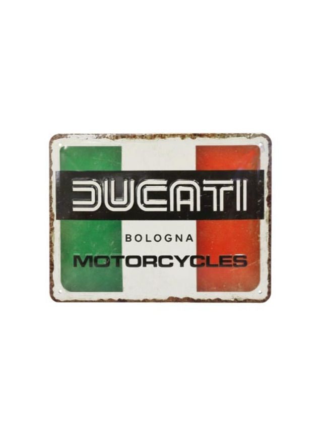 Cedule 15x20 Ducati Italy Giugiaro Logo
