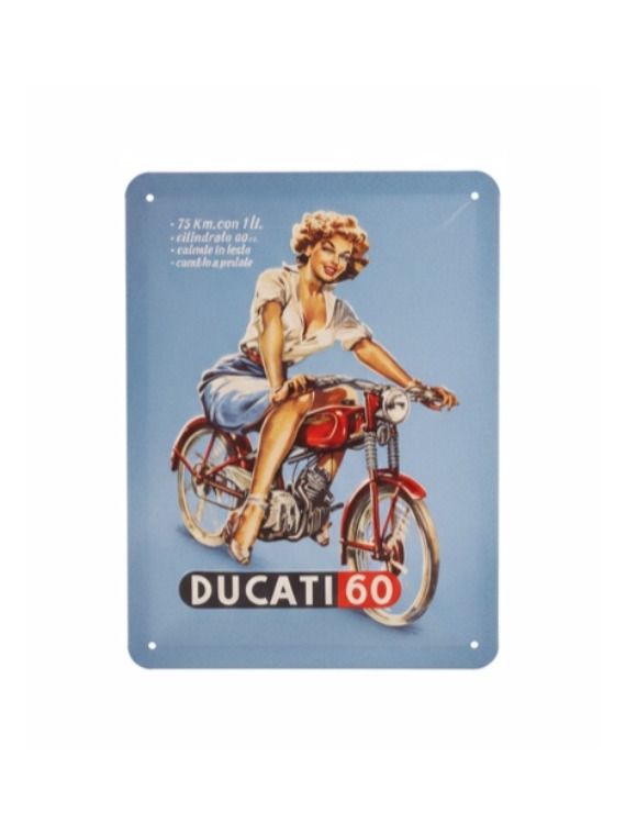 Cedule 15x20 Ducati Cilindrata 60 Pin Up