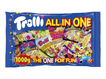 Trolli All in One 52 mini sáčků 1 kg